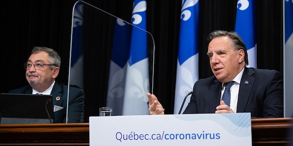 Québec assouplit les mesures sanitaires à compter de lundi prochain