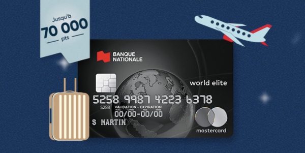 Une offre exclusive pour cette carte de crédit Banque Nationale