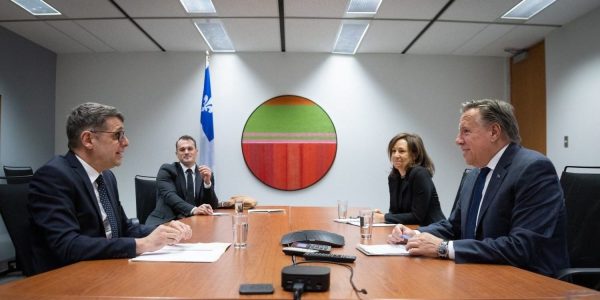 Legault a rencontré le chef du Parti conservateur Éric Duhaime
