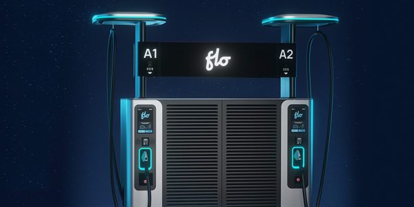 Flo présente une nouvelle borne de recharge rapide