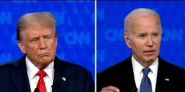Premier débat, acrimonieux, entre Joe Biden et Donald Trump