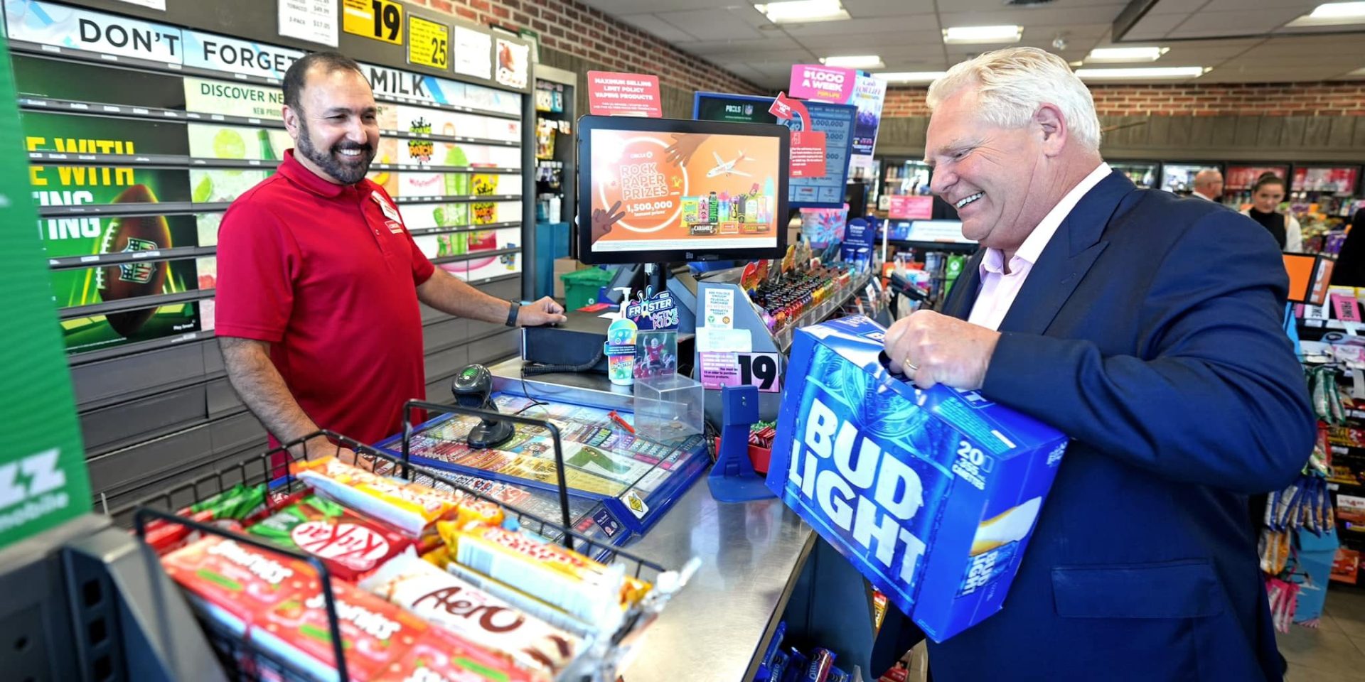 En Ontario, les dépanneurs peuvent maintenant vendre de l’alcool 