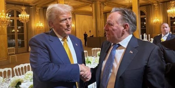 François Legault a croisé Trump, Zelensky et même Musk à Paris 