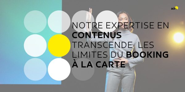 Une expertise en contenus unique