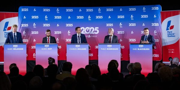 Chefferie du PLQ: les 5 candidats ont déjà débattu deux fois