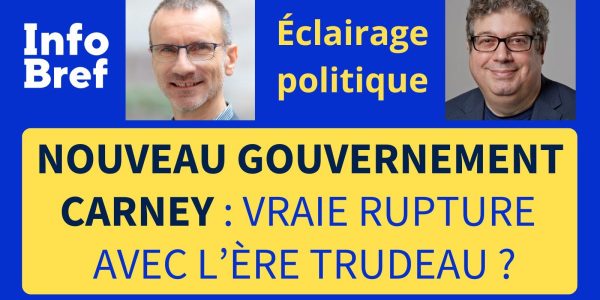 Les choix de Mark Carney pour son nouveau cabinet