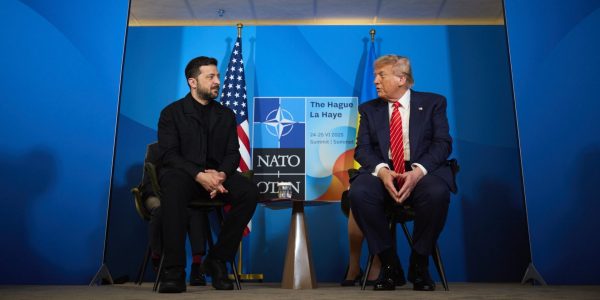 Volodymyr Zelensky et Donald Trump se sont rencontrés au sommet de l’Otan 