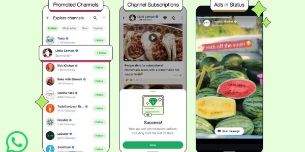 Meta introduit des publicités dans l’application WhatsApp