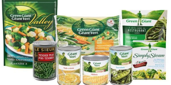 Une entreprise québécoise devient propriétaire au Canada des marques de légumes Géant Vert et Le Sieur
