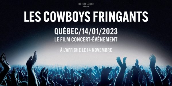 Le concert des Cowboys Fringants séduit en salles 