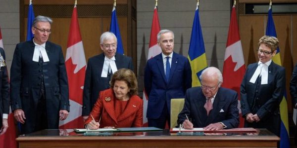 Le Canada et la Suède ont signé un partenariat stratégique 