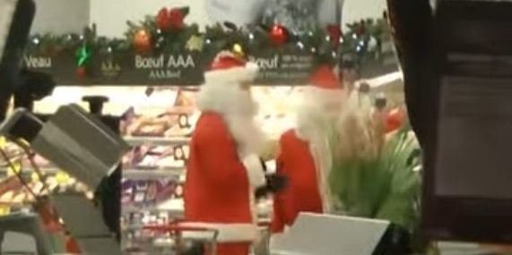 Des «pères Noël» et des lutins ont volé 3000 $ d’aliments pour les redistribuer 