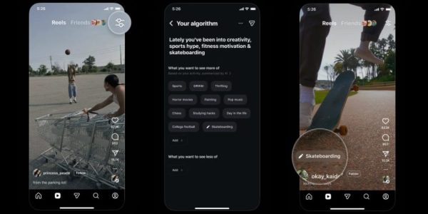 Instagram pourrait bientôt vous donner un peu de contrôle sur les vidéos qui vous sont proposées