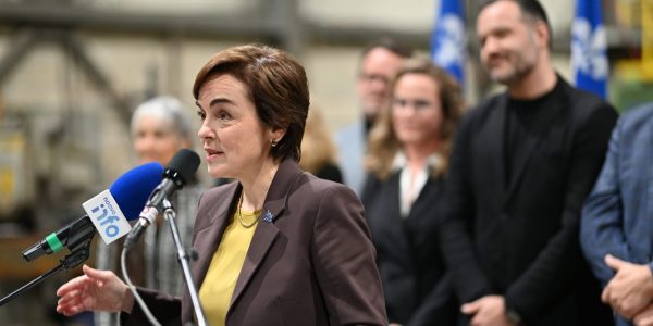 Christine Fréchette se démarque sur plusieurs grands projets de la Caq 