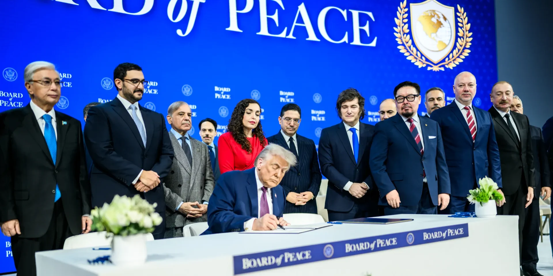 Donald Trump a présidé la première rencontre de son Conseil de la paix 